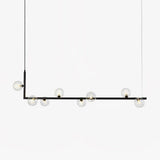 Air 73 Glass Curated Mouth-Blown Frosted Glass C – Mouth-Blown Frosted Glass Chandelier