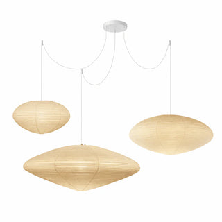 Washi Paper Pendant Light | Wabi Sabi Japanese Lantern Pendant | JINSHE