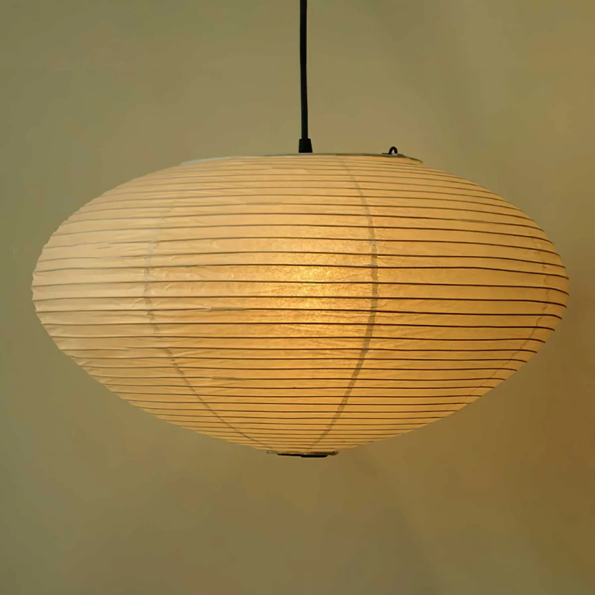 Washi Paper Pendant Light | Wabi Sabi Japanese Lantern Pendant | JINSHE