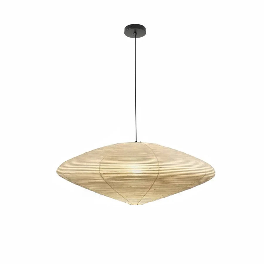Washi Paper Pendant Light | Wabi Sabi Japanese Lantern Pendant | JINSHE