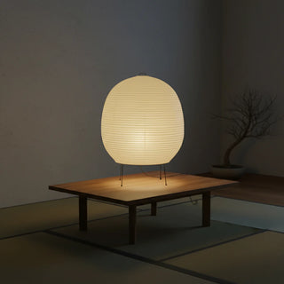 1A Washi Paper Table Lamp | Wabi Sabi Japanese Lantern Table Light | JINSHE