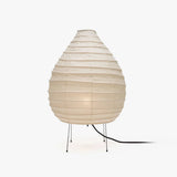 Washi Paper Table Lamp | Washi Paper Table Lamp | Designer Wabi-Sabi Style | Eye-Comfort Warm Light | JINSHE | JINSHE
