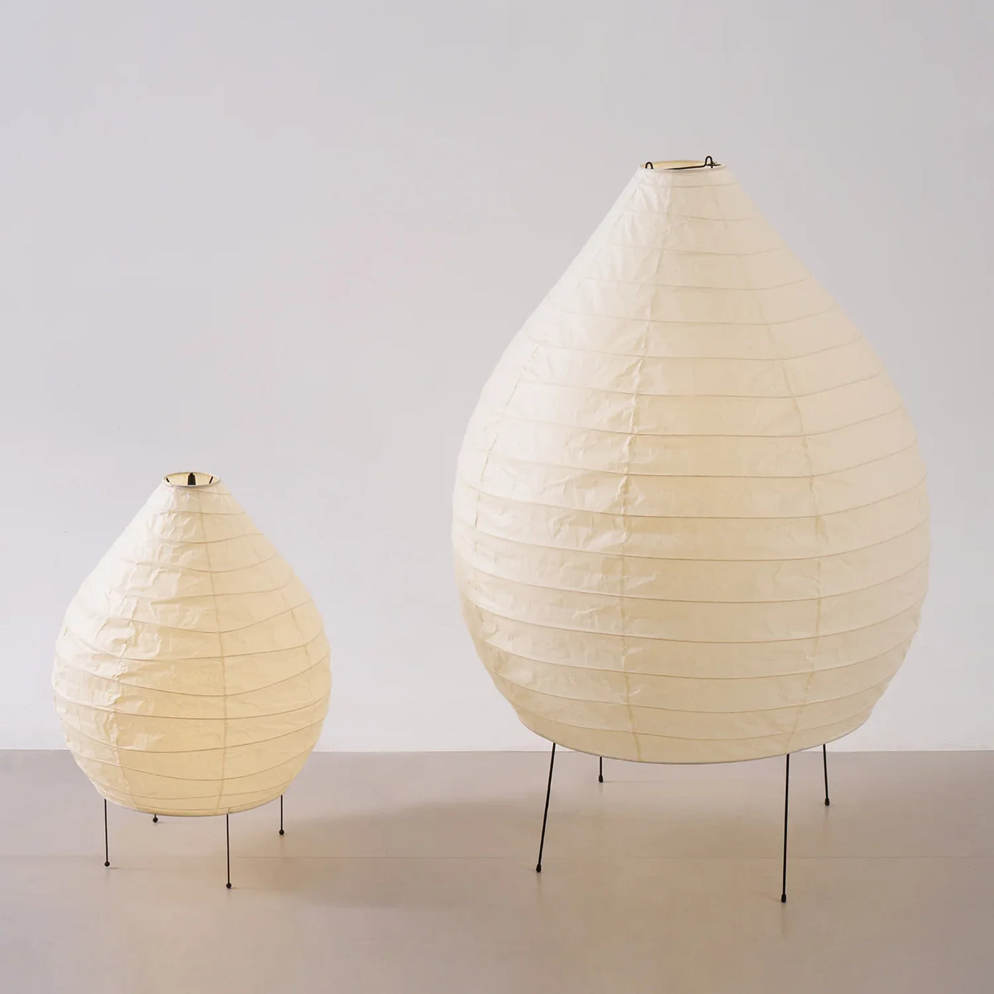 Washi Paper Table Lamp View 8 | Washi Paper Table Lamp | Designer Wabi-Sabi Style | Eye-Comfort Warm Light | JINSHE | JINSHE