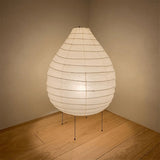 Washi Paper Floor Lamp View 11 | Washi Paper Floor Lamp | Designer Wabi-Sabi Style | Eye-Comfort Warm Light | JINSHE | JINSHE