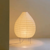 Washi Paper Floor Lamp View 12 | Washi Paper Floor Lamp | Designer Wabi-Sabi Style | Eye-Comfort Warm Light | JINSHE | JINSHE