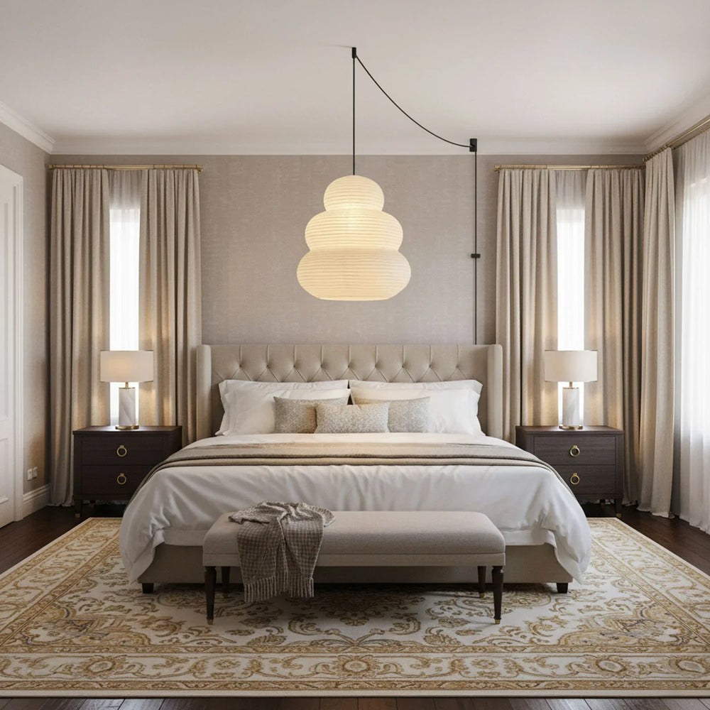 24N Washi Paper Swag Pendant Light