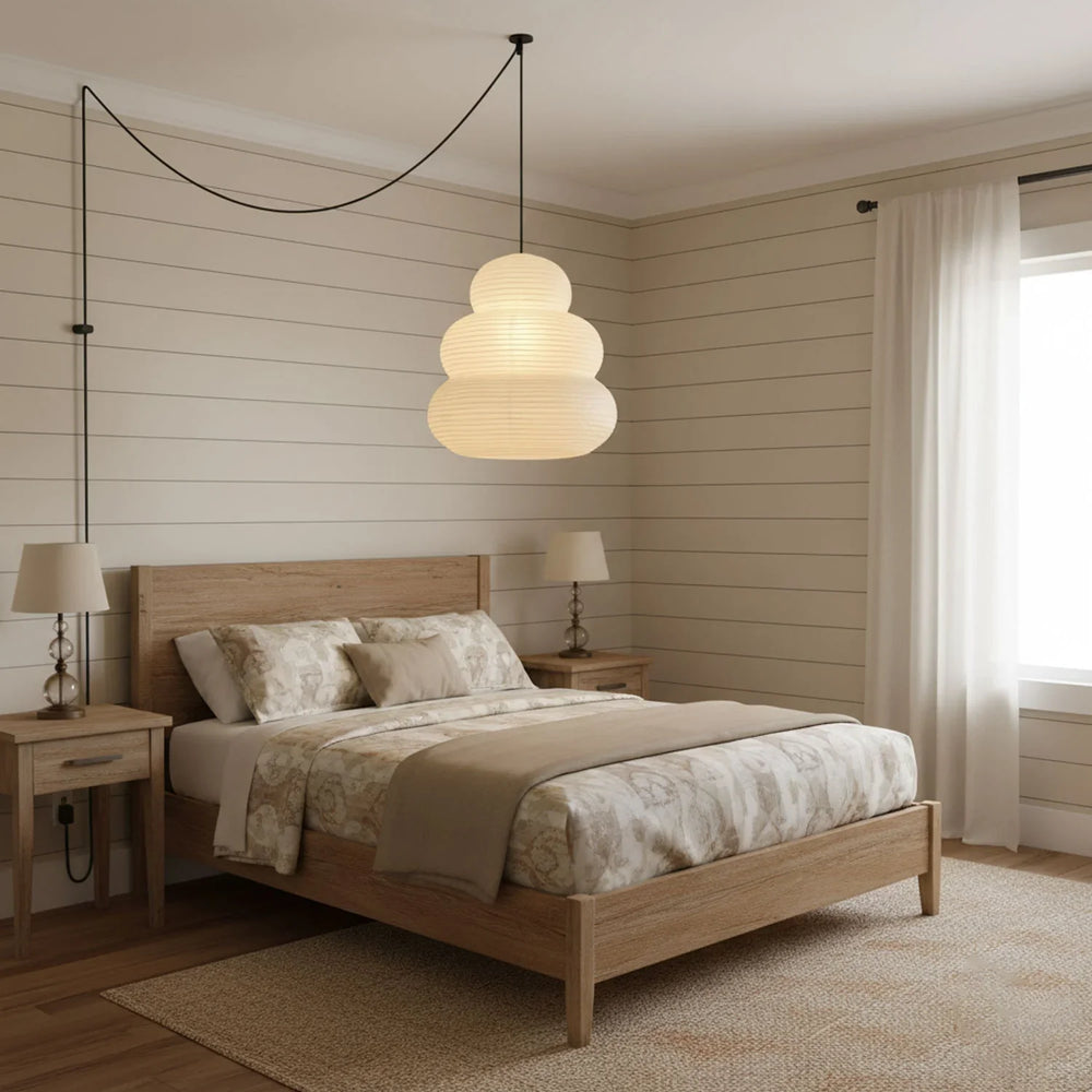 24N Washi Paper Swag Pendant Light