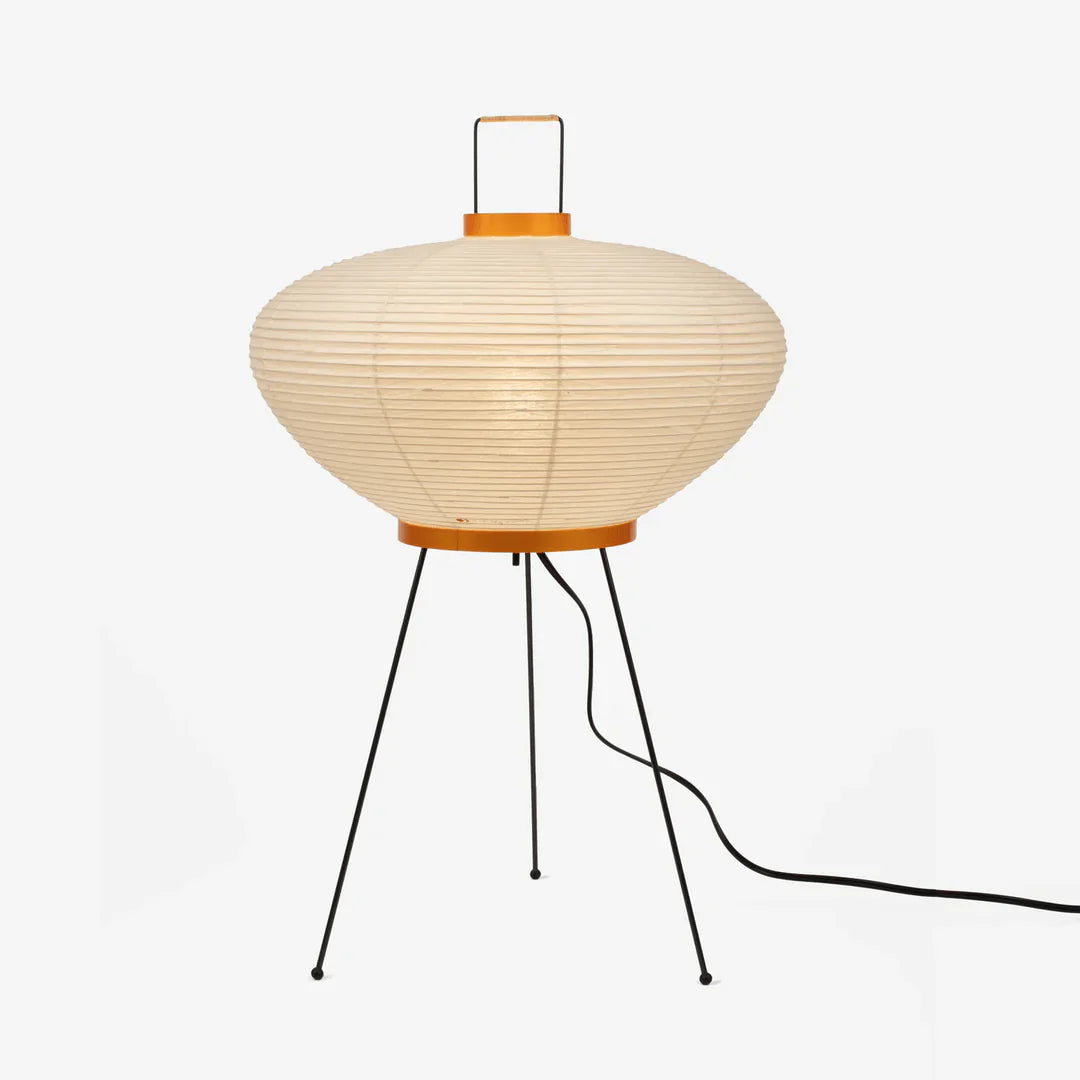 Japanese Washi Paper Table Lamp View 20 | Akari 24N Washi Paper Table Lamp | JINSHE | JINSHE