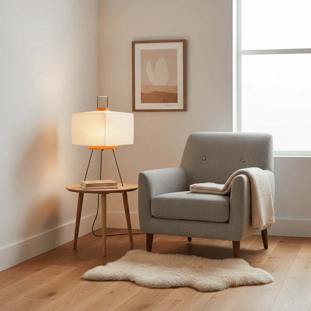24N Washi Paper Table Lamp | JINSHE