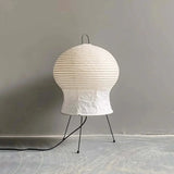 Japanese Washi Paper Table Lamp View 9 | Akari 2N Washi Paper Table Lamp | JINSHE | JINSHE