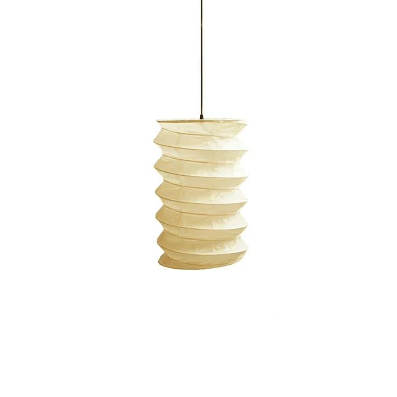 Pendant Light View 11 | Noguchi Akari 31N Dupont Paper Pendant Light | Wabi Sabi Designer Hanging Lamp | JINSHE | JINSHE