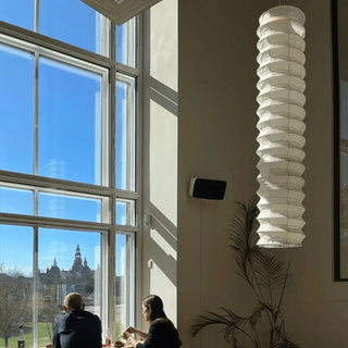 31N Dupont Paper Pendant Light | Wabi Sabi Designer Hanging Lamp | JINSHE