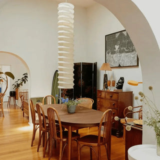 31N Dupont Paper Pendant Light | Wabi Sabi Designer Hanging Lamp | JINSHE