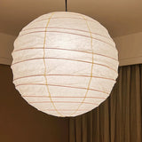 Bamboo Frame Pendant Light View 10 | Washi Paper & Bamboo Pendant Light | Designer Wabi-Sabi Style | Eye-Comfort | JINSHE | JINSHE