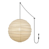 Bamboo Frame Pendant Light View 14 | Washi Paper & Bamboo Pendant Light | Designer Wabi-Sabi Style | Eye-Comfort | JINSHE | JINSHE