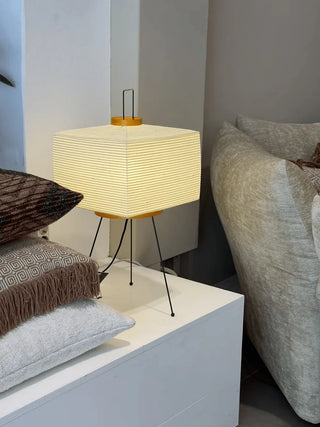 Dupont Paper Floor Lamp | Wabi Sabi Designer Floor Lamp | JINSHE