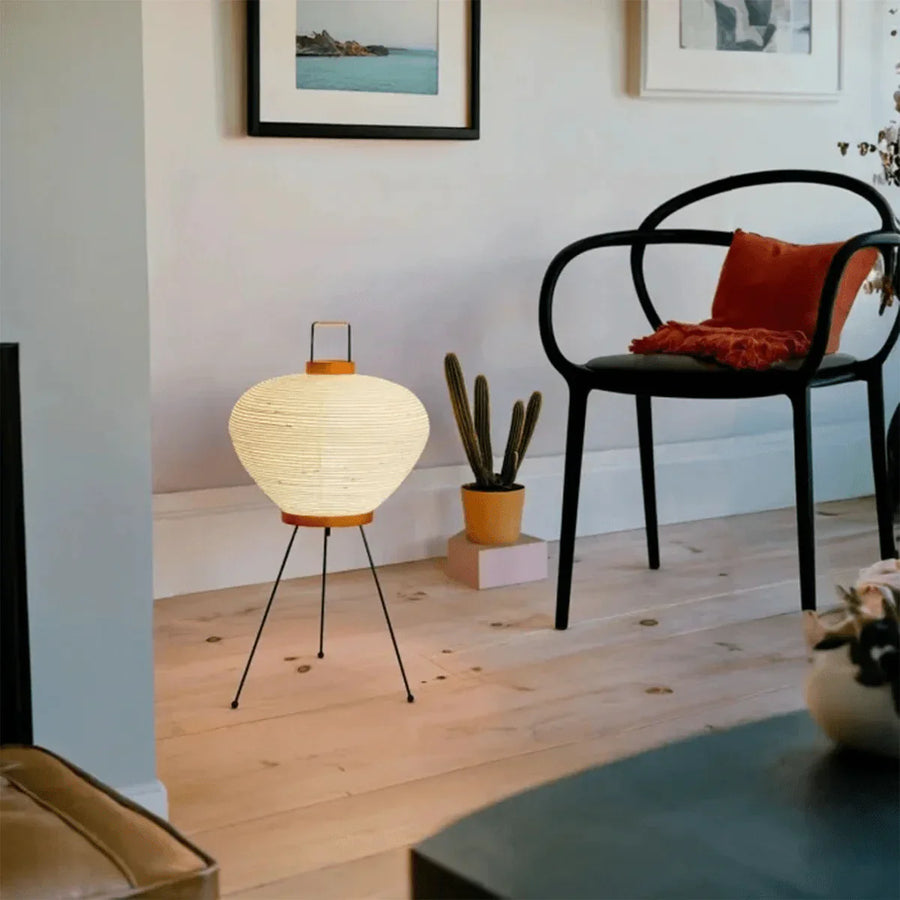 Dupont Paper Floor Lamp | Wabi Sabi Designer Floor Lamp | JINSHE