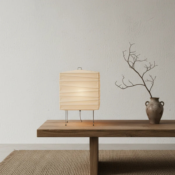 3X Washi Paper Table Lamp