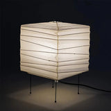 Japanese Washi Paper Table Lamp View 8 | Akari 3X Washi Paper Table Lamp | JINSHE | JINSHE