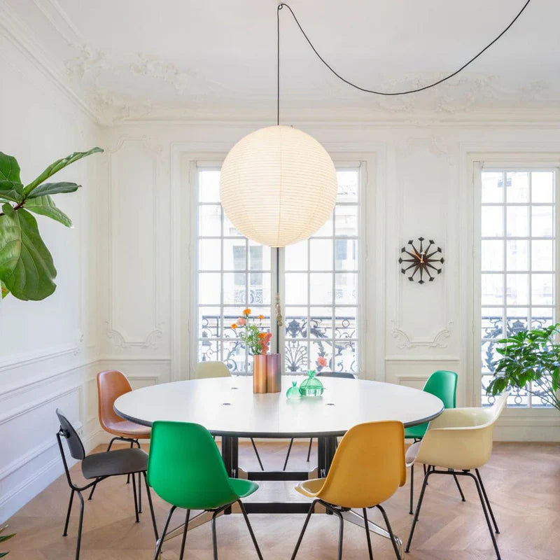 A Washi Paper Swag Pendant Light | JINSHE