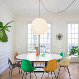 Spanish Alabaster Pendant Light View 8 | Akari A Pendant Swag Light Spanish Alabaster Pendant Light | The Alabaster Edit | JINSHE | JINSHE