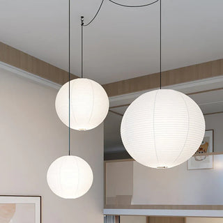 A Washi Paper Swag Pendant Light | JINSHE