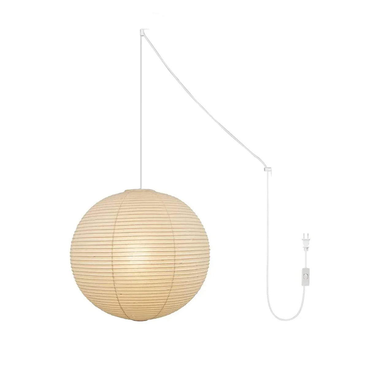 A Washi Paper Swag Pendant Light | JINSHE