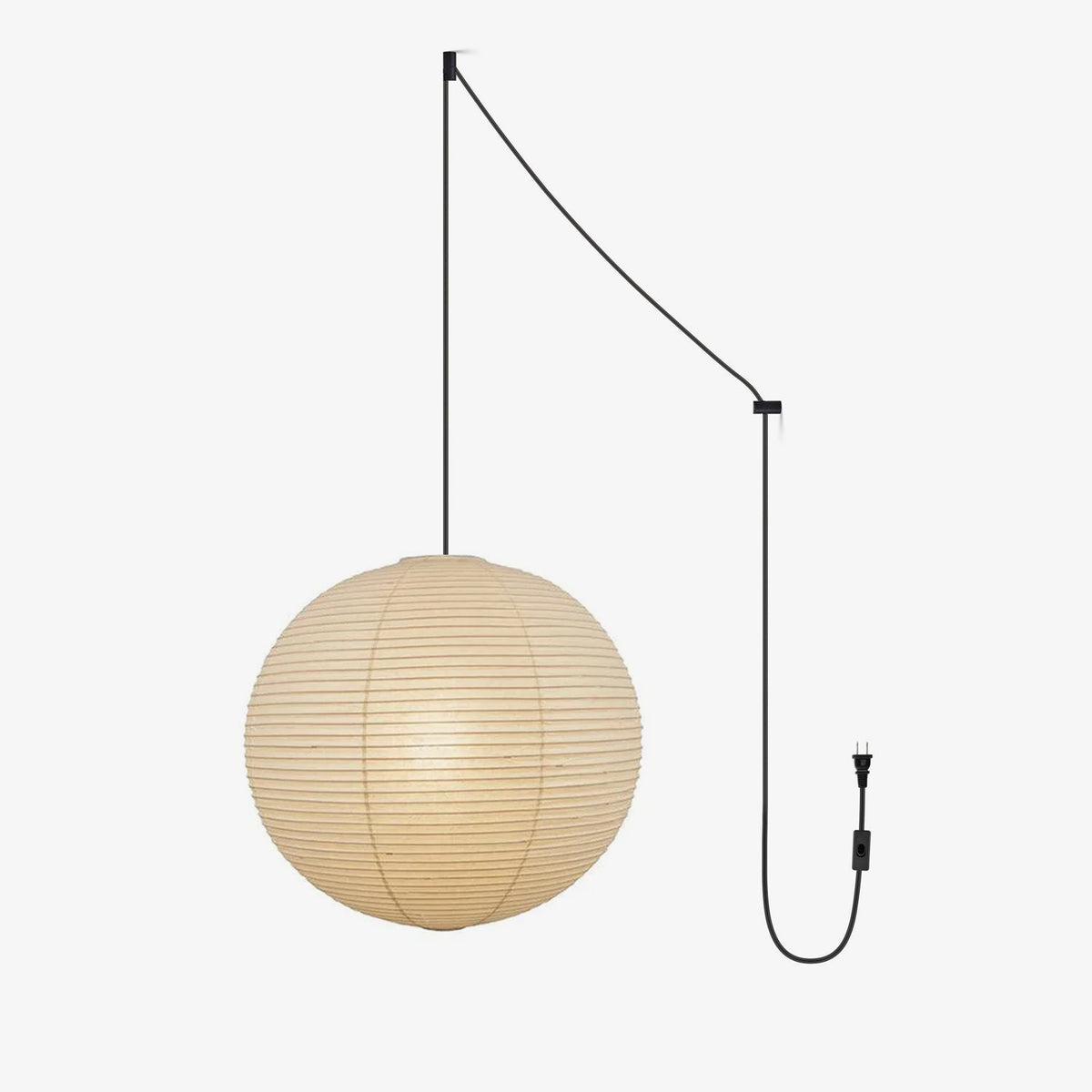 Japanese Paper Swag Curated Washi Paper Pendant – Washi Paper Pendant Light
