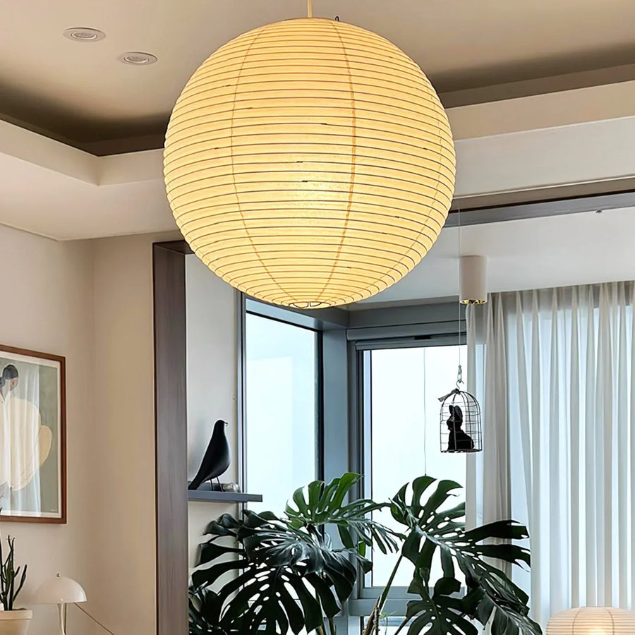 A Series Washi Paper Pendant Lamp | JINSHE