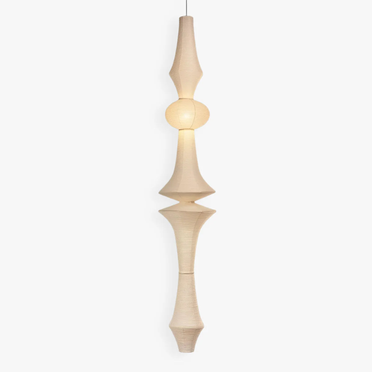 Wabi Sabi Dupont Paper Pendant Light E | Japanese-Style Lantern Ceiling Lamp | JINSHE