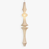 Pendant Light | Wabi Sabi Dupont Paper Pendant Light | Noguchi-Inspired Japanese Lantern Ceiling Lamp | JINSHE Akari E | JINSHE