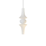 Pendant Light View 15 | Wabi Sabi Dupont Paper Pendant Light | Noguchi-Inspired Japanese Lantern Ceiling Lamp | JINSHE Akari E | JINSHE