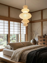JINSHE Akari Juni Japanese style wabi-sabi wind and paper pendant Pendant Light - product image