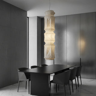 Wabi Sabi Rice Paper Pendant Light L6 | Japanese-Style Lantern Ceiling Light | JINSHE