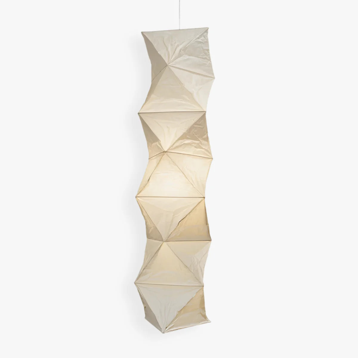JINSHE Japanese rice paper chandelier | Noguchi inspired living room chandelier Pendant Light - main product view