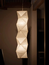 JINSHE Japanese rice paper chandelier | Noguchi inspired living room chandelier Pendant Light - product image