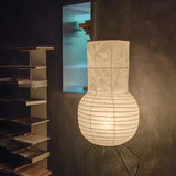 Xuan Paper Table Lamp View 6 | Designer Wabi-Sabi Xuan Paper Table Lamp | Noguchi-Inspired Rice Paper Lantern Lamp | JINSHE | JINSHE