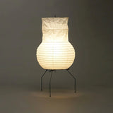 Xuan Paper Table Lamp View 9 | Designer Wabi-Sabi Xuan Paper Table Lamp | Noguchi-Inspired Rice Paper Lantern Lamp | JINSHE | JINSHE