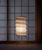 Japanese Washi Paper Floor Lamp View 7 | Akari UF2-31N Washi Paper Floor Lamp | JINSHE | JINSHE