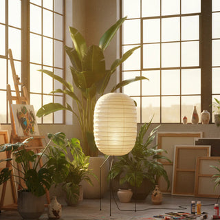 UF3-DL Washi Paper Floor Lamp | JINSHE