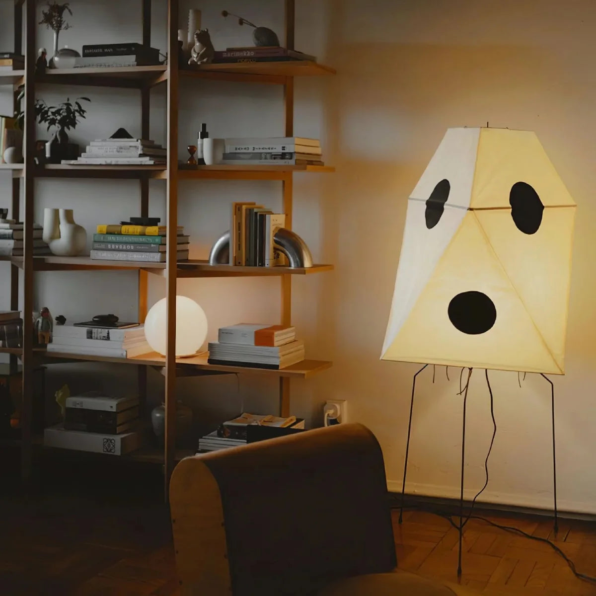 UF3-Q Washi Paper Floor Lamp | JINSHE