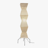 Japanese Washi Paper Floor Lamp | Noguchi Akari UF4-33N Washi Paper Floor Lamp | Wabi Sabi Japanese Lantern Floor Light | JINSHE | JINSHE