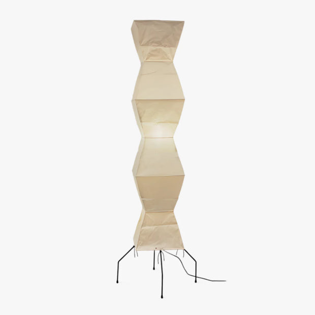 Noguchi Akari UF4-33N Washi Paper Floor Lamp | Wabi Sabi Japanese Lantern Floor Light | JINSHE