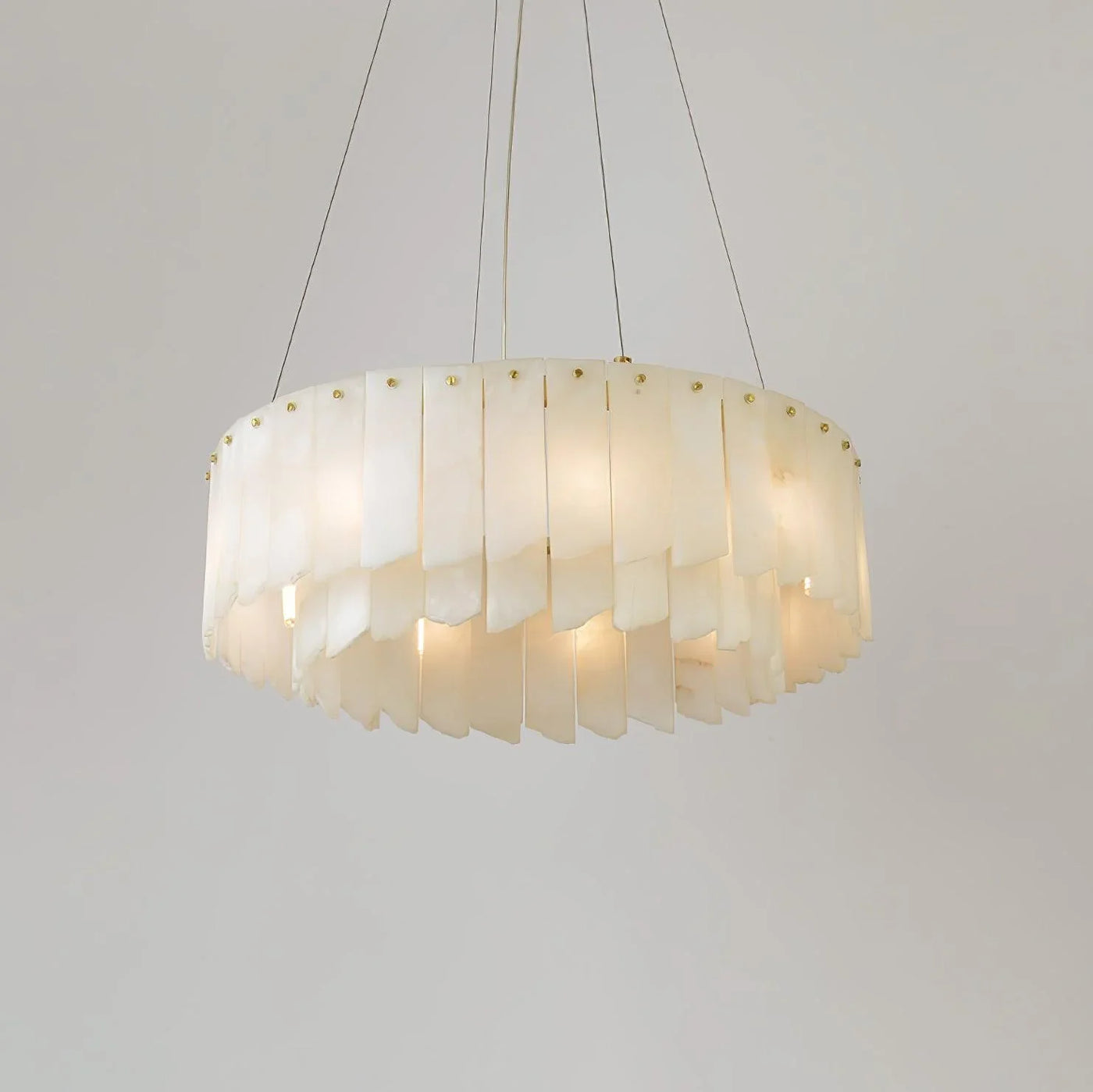 Spanish Alabaster Chandelier View 14 | Alabaster Cascade Tiered Chandelier | JINSHE | JINSHE
