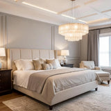 Spanish Alabaster Chandelier View 8 | Alabaster Cascade Tiered Chandelier | JINSHE | JINSHE