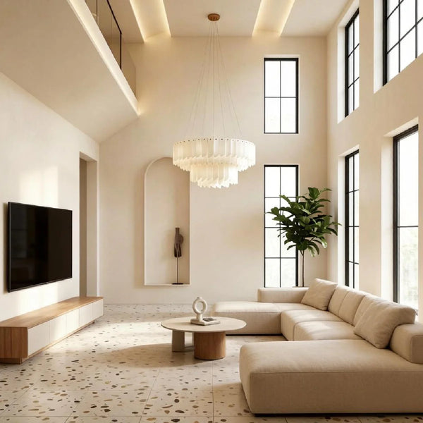 Alabaster Cascade Chandelier