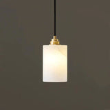 Alabaster Cylinder Cluster Curated Alabaster Cha – side angled contour profile