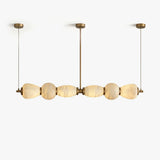 JINSHE Spanish Alabaster Full Copper Chandelier | Modern Luxury Chandelier for Restaurants and Bars Chandelier - main product view