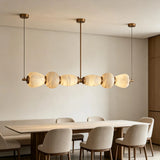 JINSHE Spanish Alabaster Full Copper Chandelier | Modern Luxury Chandelier for Restaurants and Bars Chandelier - room scene