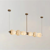JINSHE Spanish Alabaster Full Copper Chandelier | Modern Luxury Chandelier for Restaurants and Bars Chandelier - product image